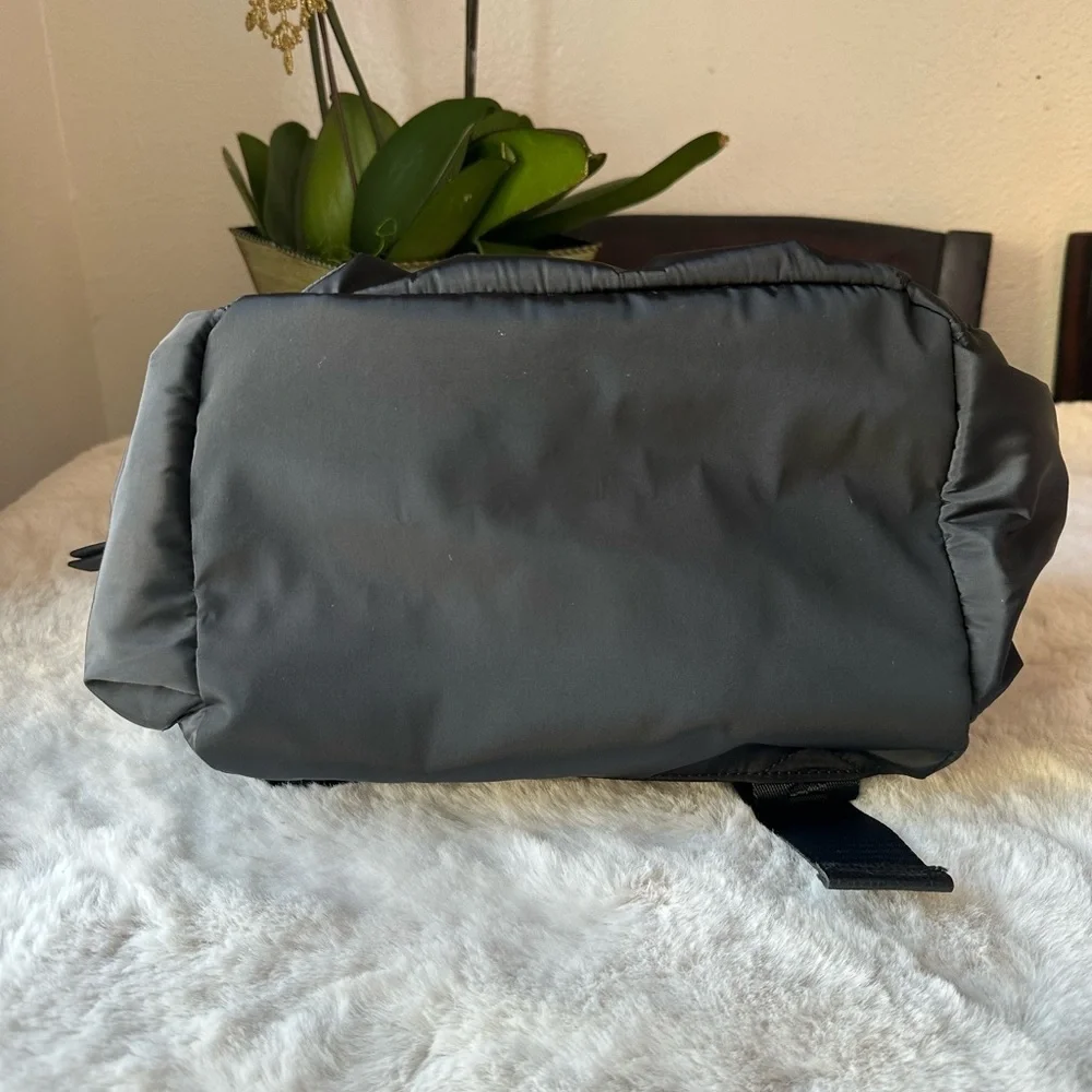 Steve Madden Black Backpack with Buckle Detail